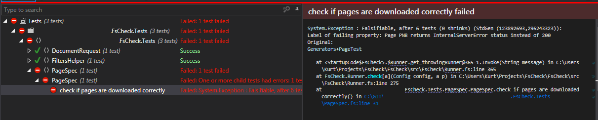 VisualStudioError