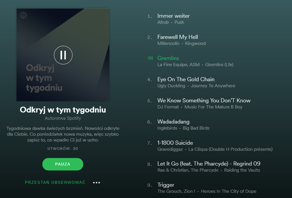master thesis spotify